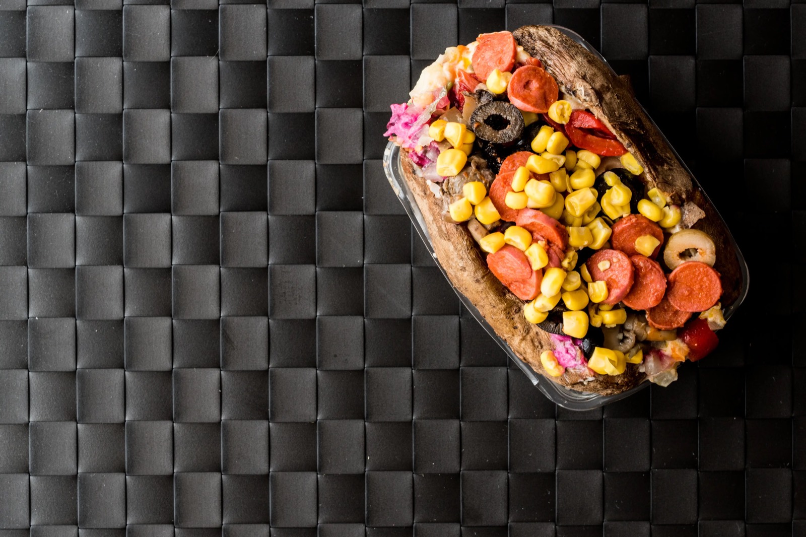 Kumpir Turkish loaded baked potato in Miami